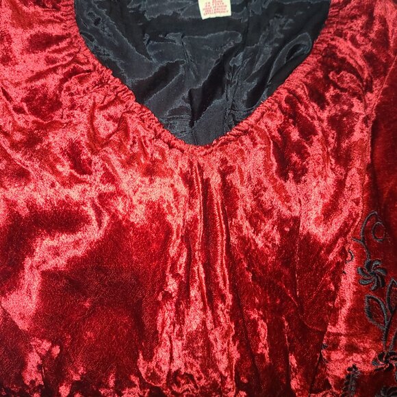 April Cornell Red Dress - Picture 7 of 10